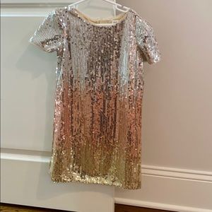Gap girls sequin dress